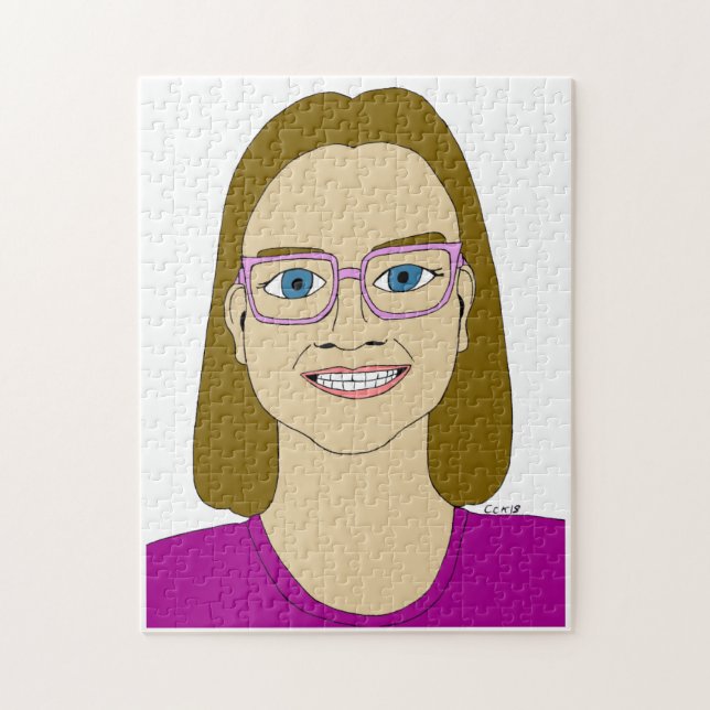 little girl  jigsaw puzzle (Vertical)
