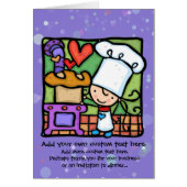 Little Girl loves to bake bread (Front)