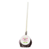 Little Girl Monster themed Party Cake Pops (Front)