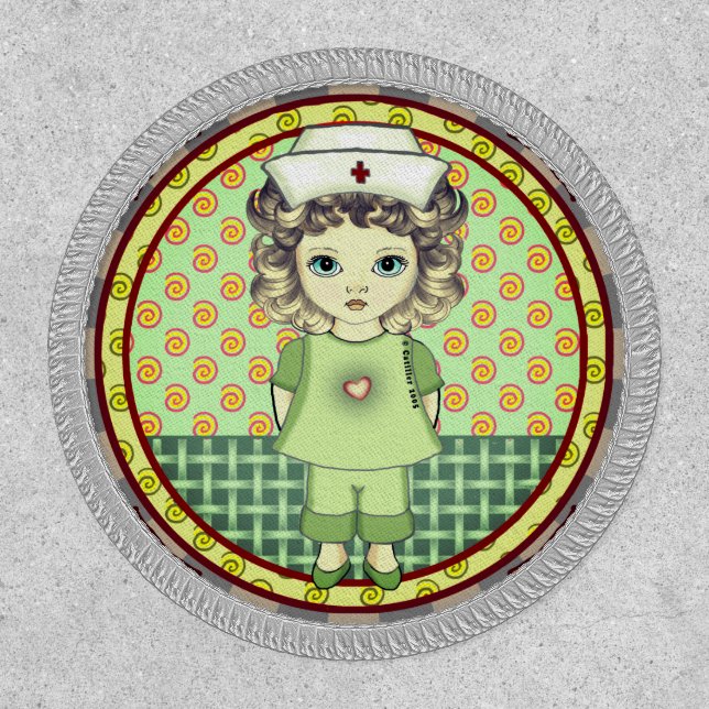 Little girl nurse  patch (Front)