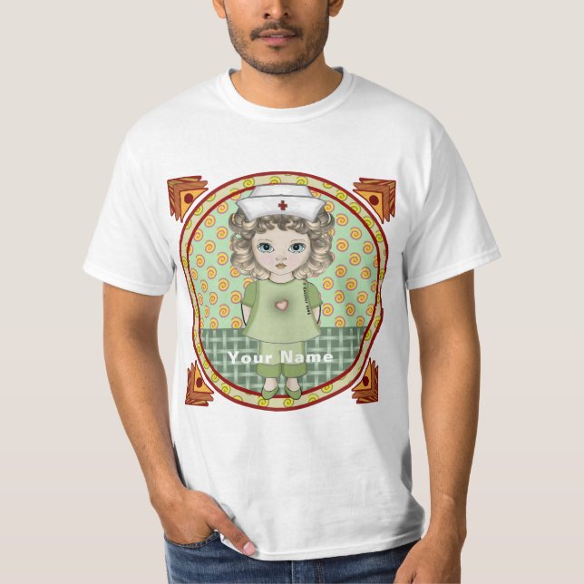 Little girl nurse  T-Shirt (Front)