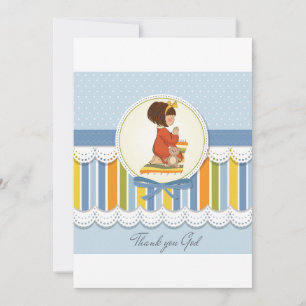 Little Girl Praying Invitations