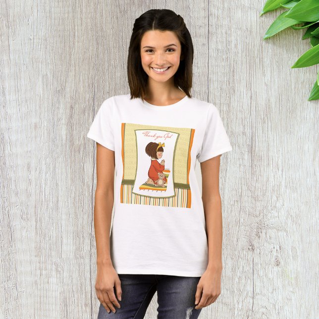 Little Girl Praying T-Shirt (Creator Uploaded)
