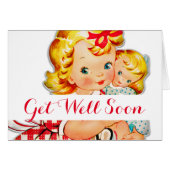 Little girl retro vintage doll child (Front Horizontal)