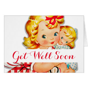 Little girl retro vintage doll child