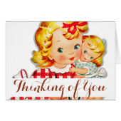 Little girl retro vintage doll child (Front Horizontal)