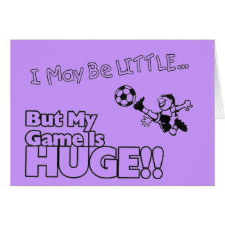 Little girl SOCCER Cards