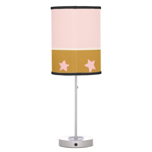 Little Girls Boho Primrose Princess  Table Lamp (Back)