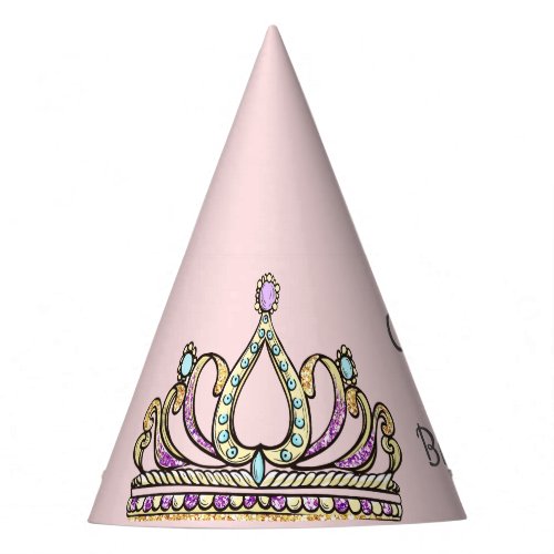 Little Girls Princess Birthday Tiara Party Hat