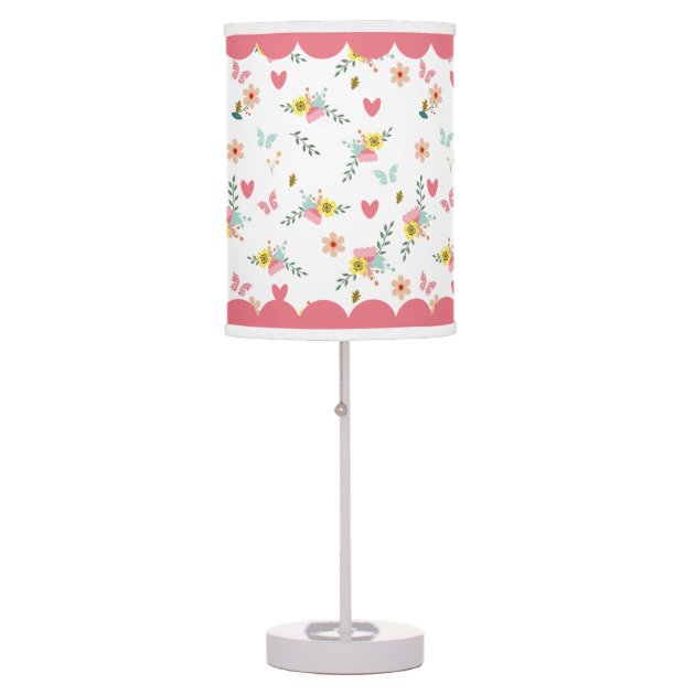 heart table lamp