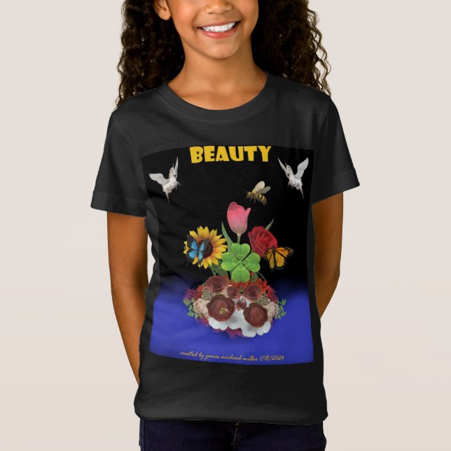 Little Girls Shirt By James Michael Miller  (Front)