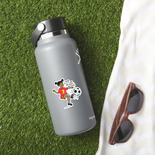 Little Girl's Soccer Sports Sticker