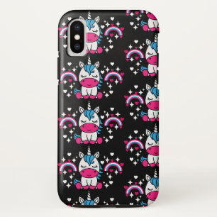 Little Girls Unicorn Pony iPhone XS Case
