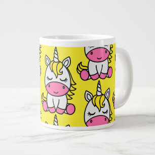 Little Girls Unicorn Pony Giant Coffee Mug