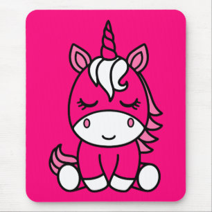 Little Girls Unicorn Pony Mouse Pad
