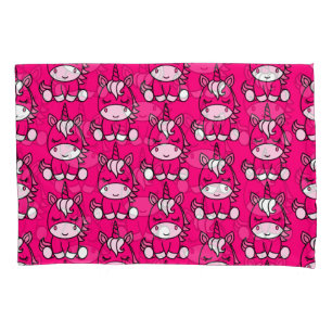 Little Girls Unicorn Pony Pillow Case