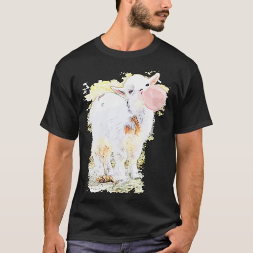 Little Goat Bubble Gum T_Shirt
