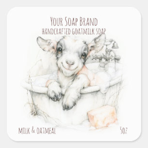 Little Goat Handmade Goat Milk Soap Label