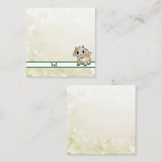 little goat note card (Front/Back)