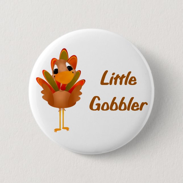 Little Gobbler Button (Front)