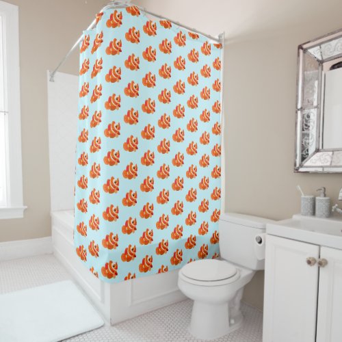 Little Goldfishes Shower Curtain _ Your Colors