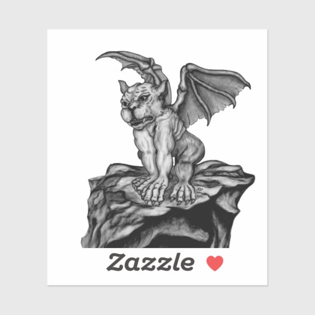 Little Golem Gargoyle Sticker (Sheet)