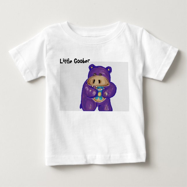 Little Goober the Hippo Baby T-Shirt (Front)