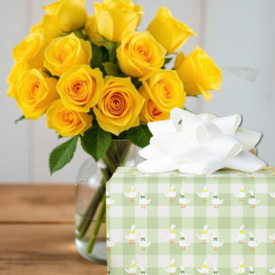 Little Goose Baby Shower Wrapping Paper