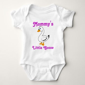 Little Goose Custom Kids Shirt - Pink Text by wild_child_baby at Zazzle
