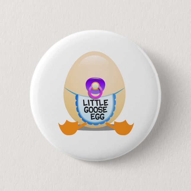 Little Goose Egg Games Button (Front)