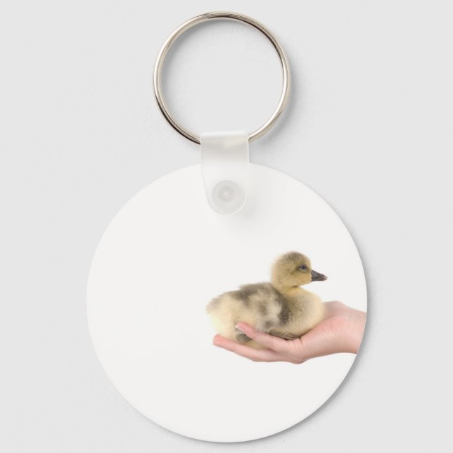 little goose in one hand keychain (Front)