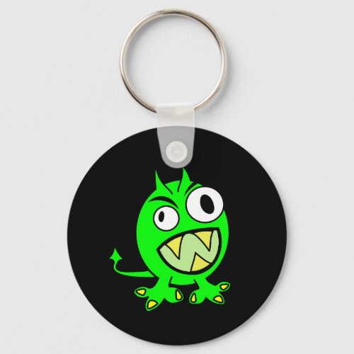 Little Green Devil Keychain