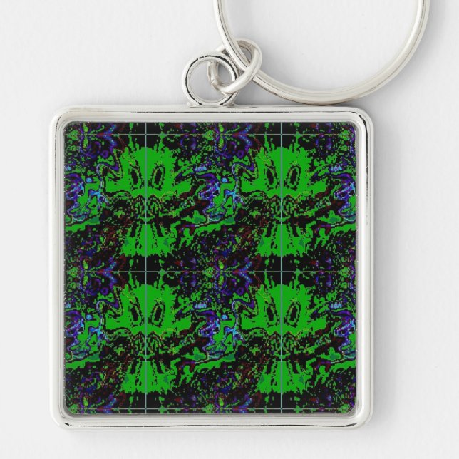 Little green Devil Keychain (Front)