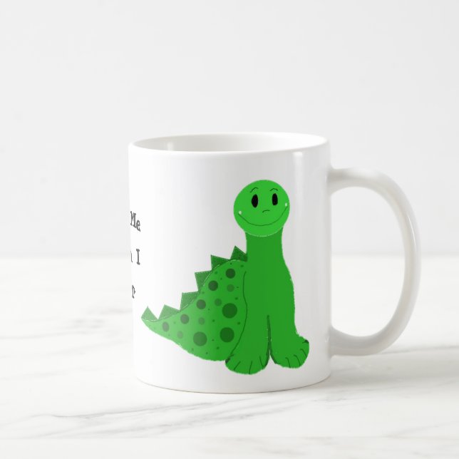 Little Green Dinosaurs Coffee Mug (Right)