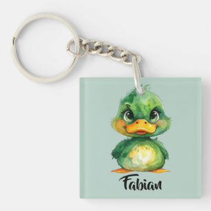 Little green duck  keychain