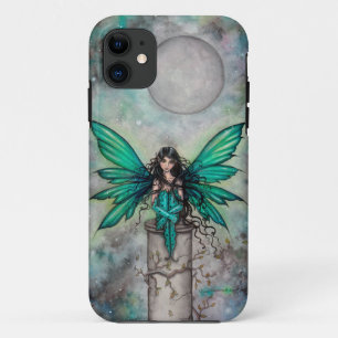 Little Green Fae Gothic Fairy Fantasy Art iPhone 11 Case