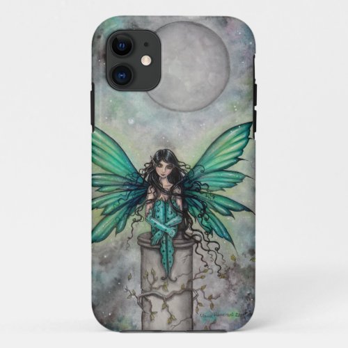 Little Green Fae Gothic Fairy Fantasy Art iPhone 11 Case