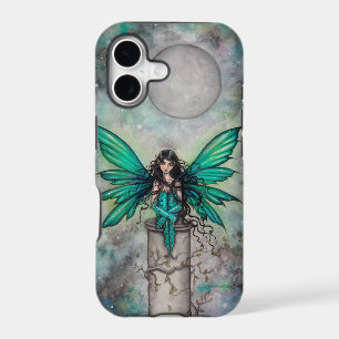 Little Green Fae Gothic Fairy Fantasy Art iPhone 17 Case