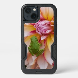 Little Green Frog iPhone 13 Case