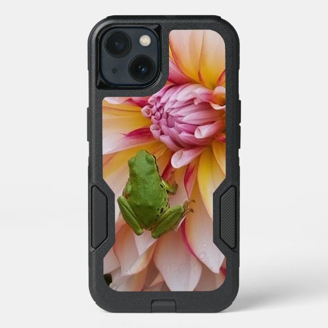 Little Green Frog Otterbox iPhone Case (Back)