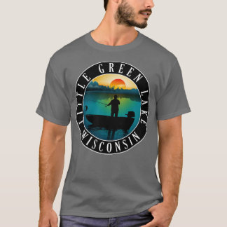 Little Green Lake Wisconsin Fishing T-Shirt