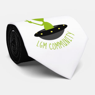 Little Green Men, LGM Community Extraterrestrial Neck Tie