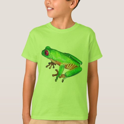 Little green tree frog T_Shirt