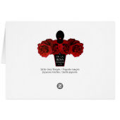 Little Grey Temple / Pequeño templo gris Cards (Back Horizontal)