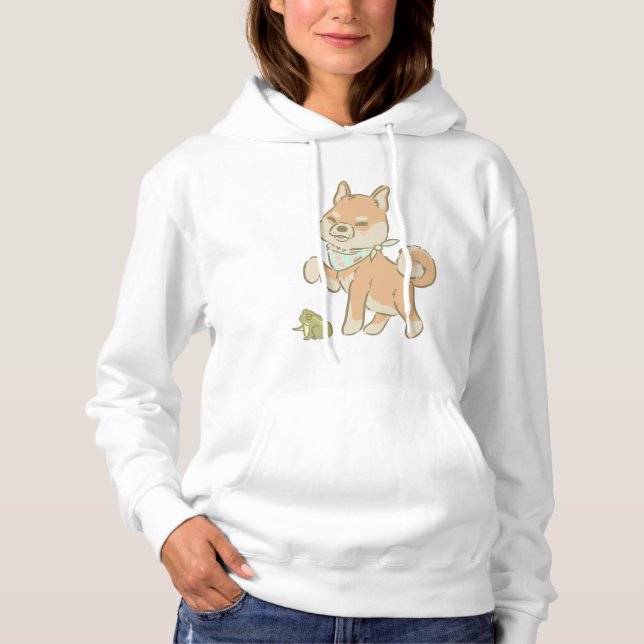 Little guardian froggo hoodie (Front)