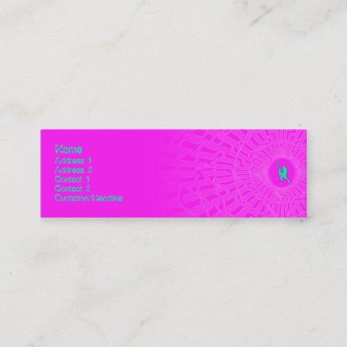 Little Guitar Man - Skinny Business Card