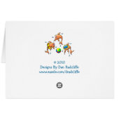 Little Guppies (No Verse Inside) Cards (Back Horizontal)