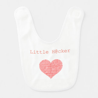 Little Hacker Baby Bib