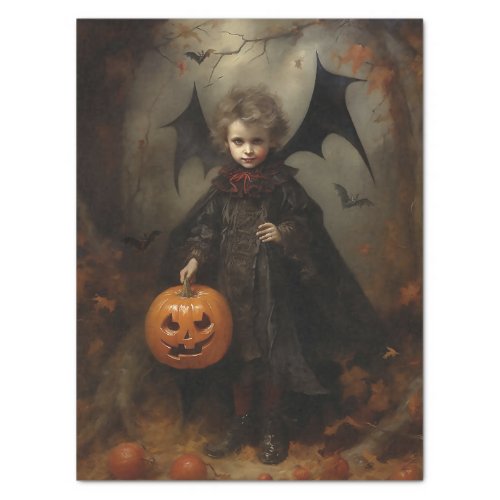 Little Halloween Vampire 2 Decoupage Tissue Paper