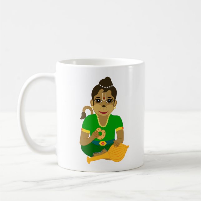 Little Hanuman Coffee Mug (Left)